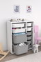 Hanah Home Zen 2D2K6U Blanco y Gris